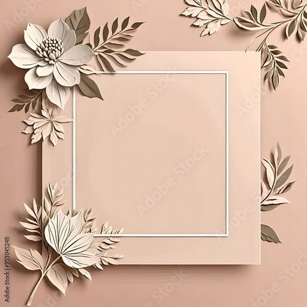 Fototapeta floral background