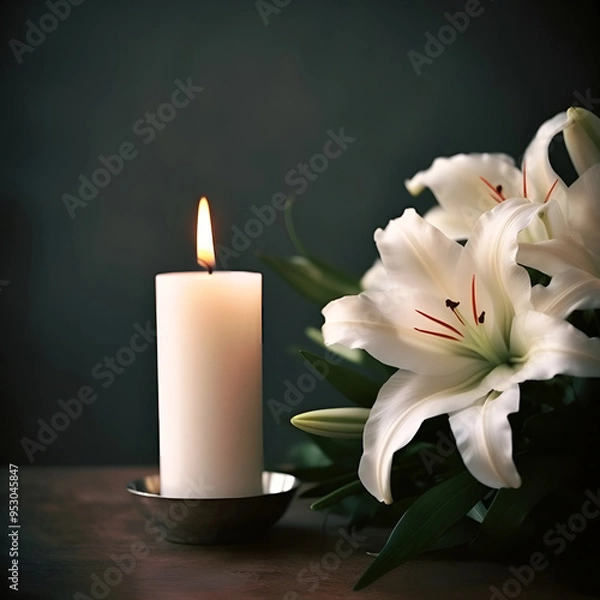 Fototapeta greeting card floral template background design