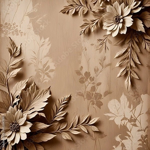 Obraz background with flowers