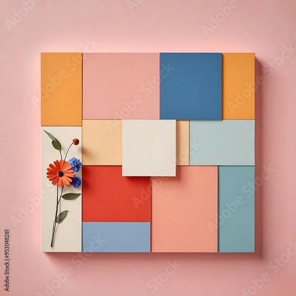 Obraz boxes on the table