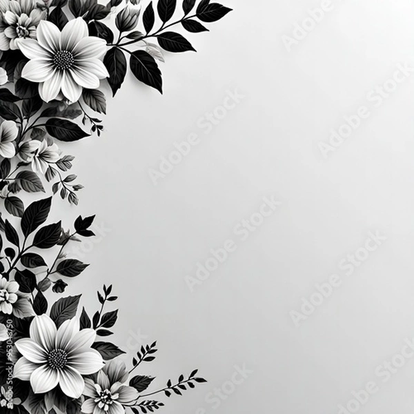 Obraz background with flowers