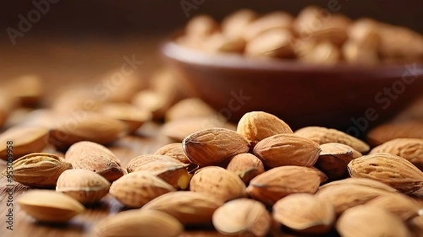 Fototapeta nuts and nutcracker