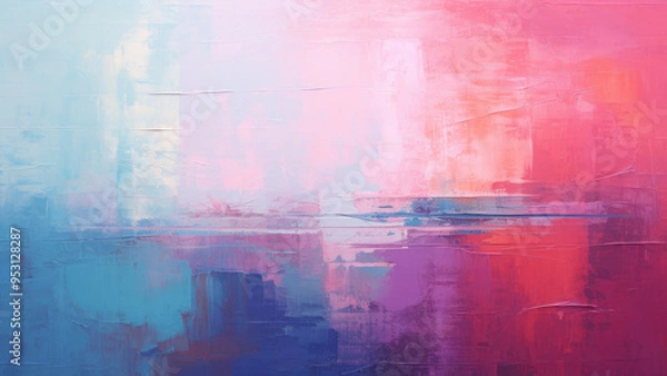 Fototapeta Colorful abstract painting background texture design surface