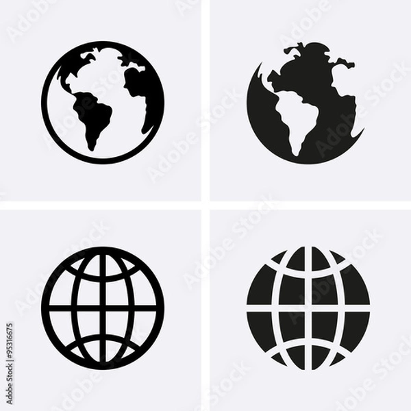 Obraz Ikony kuli ziemskiej