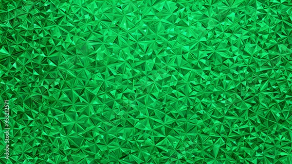 Obraz Green texture diamond background 