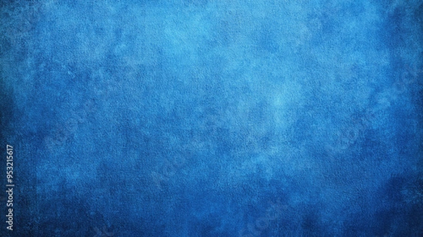 Fototapeta a blue background with a very rough texture. light blue background texture,  for posters, banners, and digital backgrounds. dark blue border, old grunge texture, abstract light blue paper, 