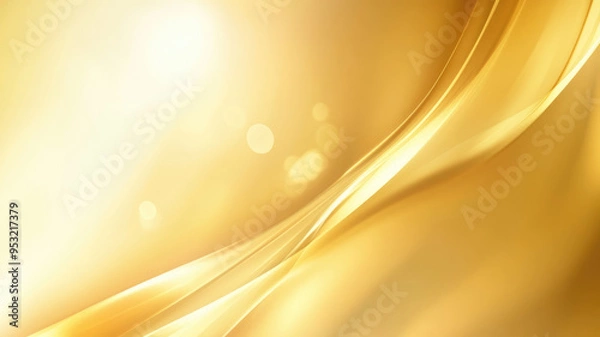 Fototapeta abstract gradient smooth blurred bright gold background image, detailed high resolution image