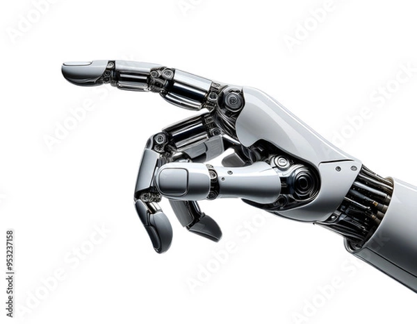 Fototapeta Robotic hand separation
