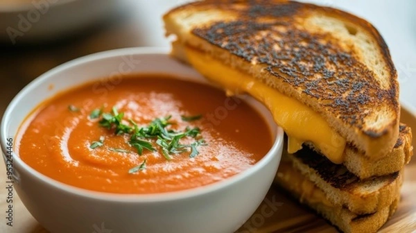 Obraz creamy tomato soup