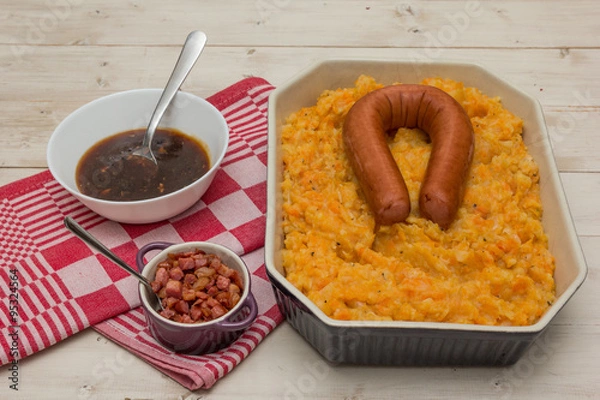 Obraz Typical dutch dish hutspot