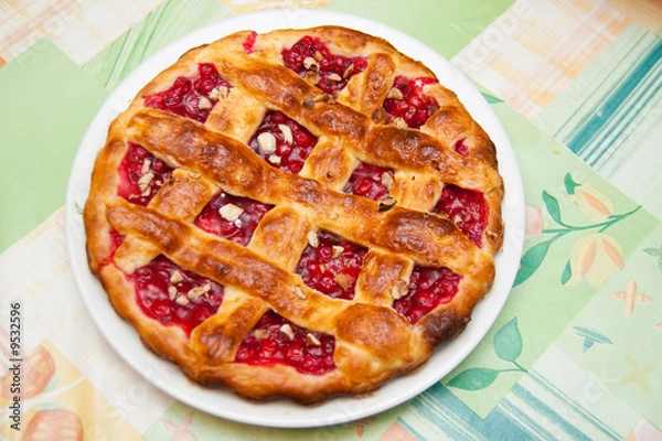 Fototapeta fruit sweet pie