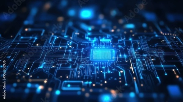 Obraz Abstract Circuit Board