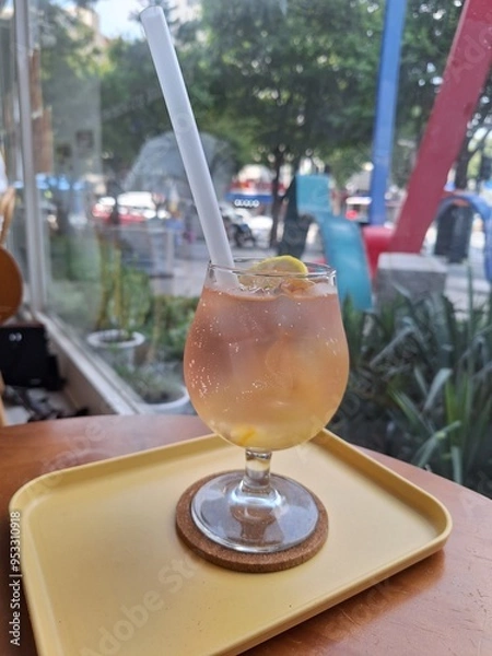 Obraz Special Café Drink - Hibiscus Lemonade