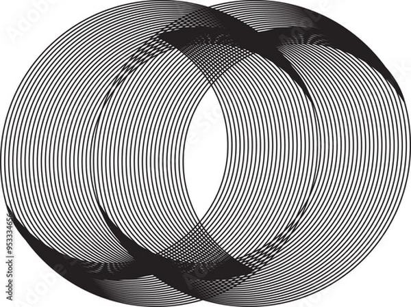 Fototapeta Unique Illusion Vector Files Design