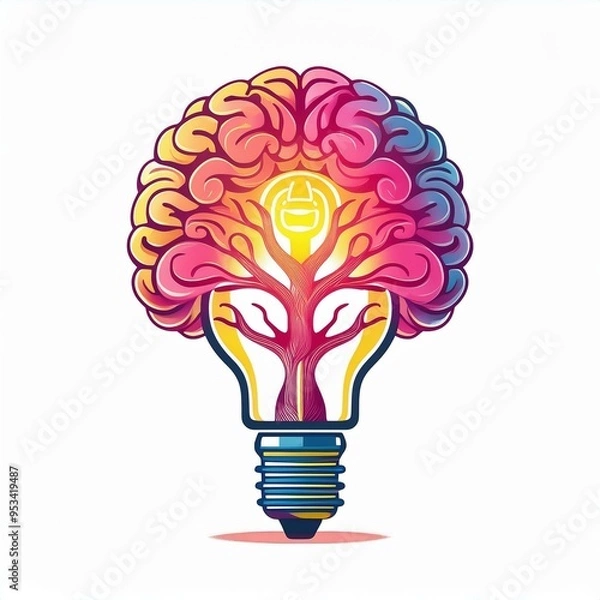 Obraz light bulb idea