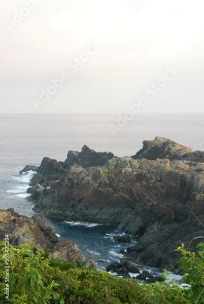 Fototapeta 奇岩と海