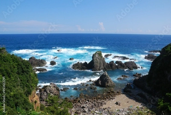 Fototapeta 南紀の綺麗な海