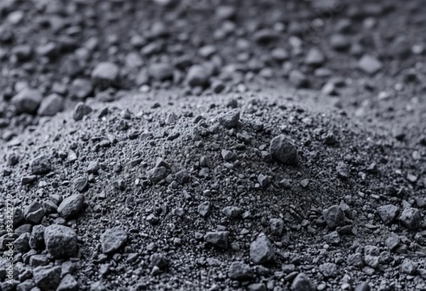 Fototapeta Lava rock dust Particles of crushed lava rock creating a gritty