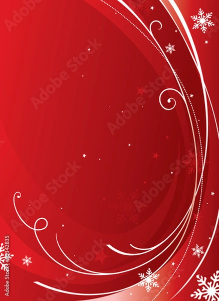 Fototapeta Festive Swirls