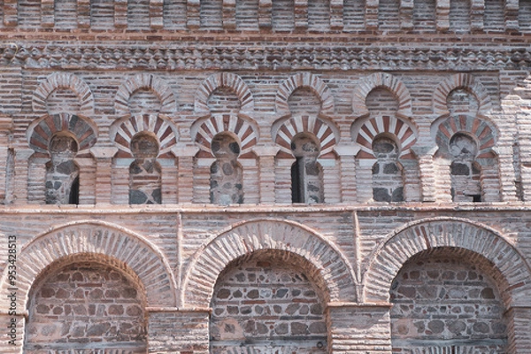 Fototapeta Picture of The Mosque of Cristo de la Luz facade (originally known by Bab-al-Mardum Mosque) at Toledo.	
