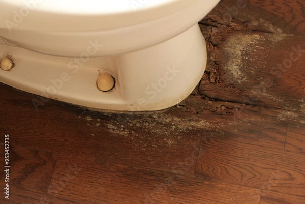 Obraz リフォーム中のトイレの様子