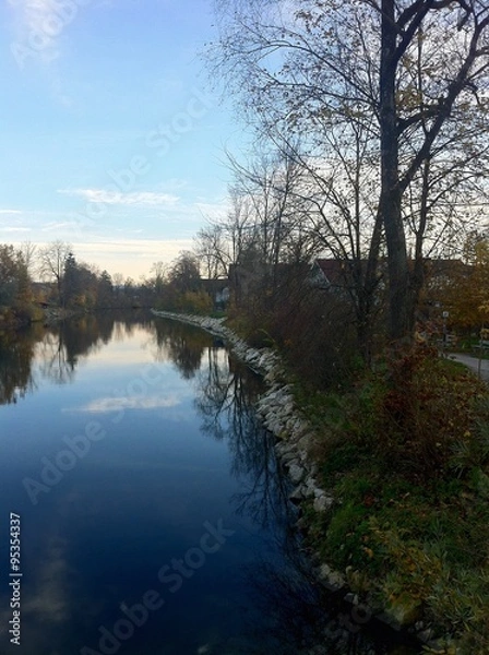 Obraz Weg am Loisachufer