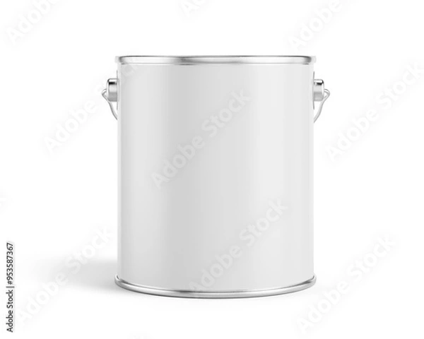 Obraz Paint can isolated on white