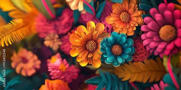 Obraz Latin American background