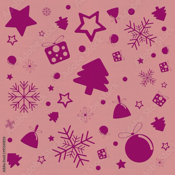 Fototapeta Merry Christmas  background