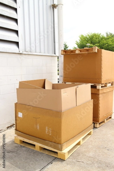 Obraz Paper box scrap