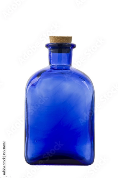Fototapeta Decorative traditional blue bottle