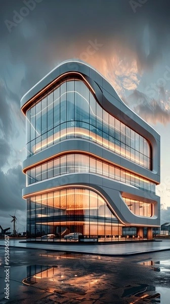 Obraz Modern office building