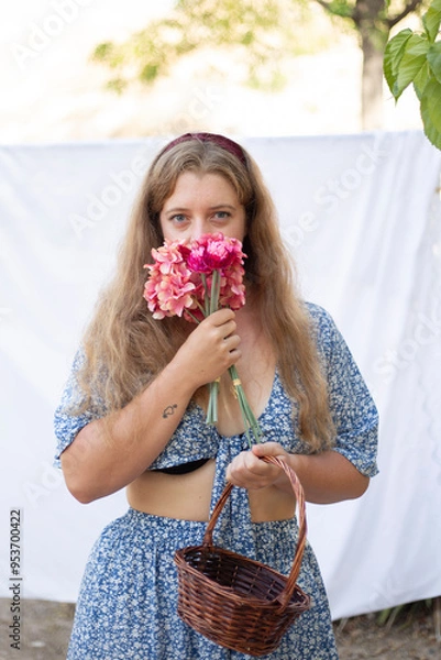 Fototapeta la lavandera