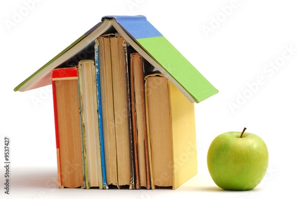 Obraz House and apple