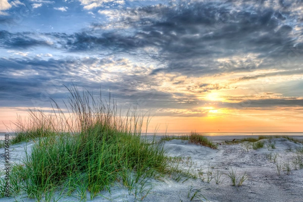 Obraz Sunrise in the Sand Dunes