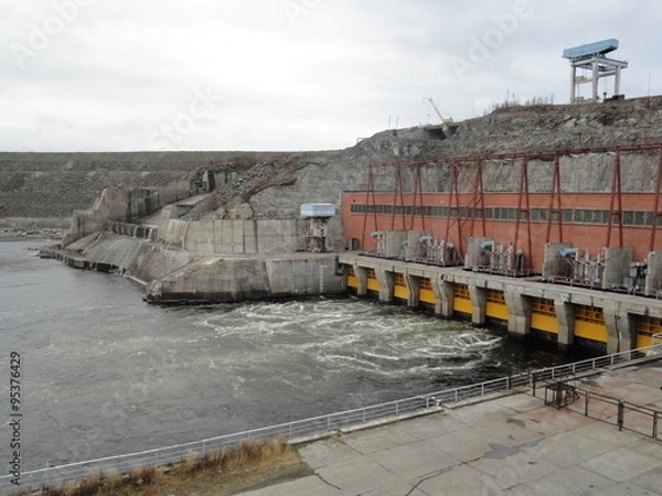 Obraz Курейская ГСЭ