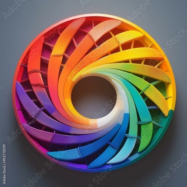 Obraz color wheel
