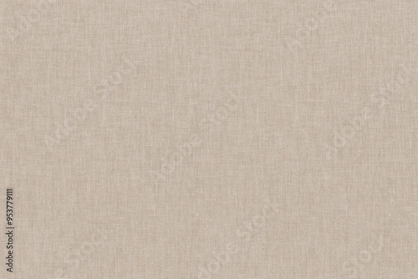 Fototapeta Tan Fabric Texture with a Woven Pattern textured background