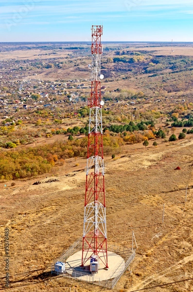 Obraz антенны базовой станции сотовой св