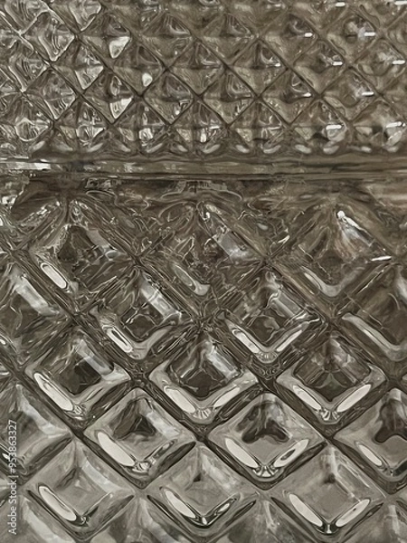 Obraz vintage glass jar pattern