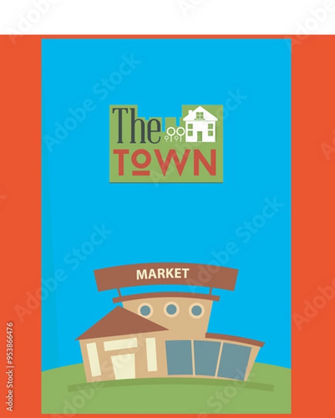 Obraz buildings vector design and illustration