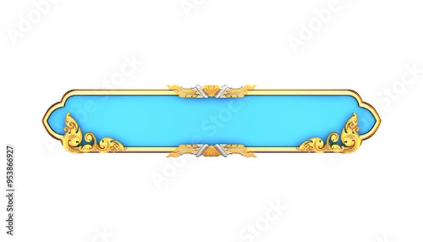 Obraz Khmer Art Lower third Frame