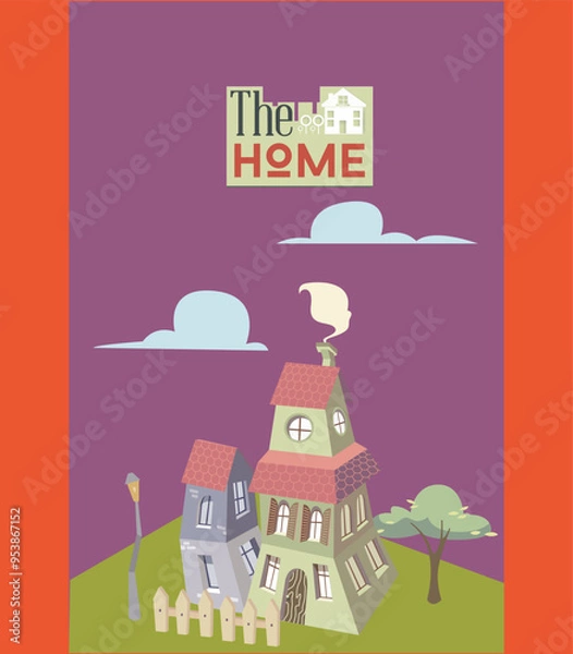 Obraz buildings vector design and illustration