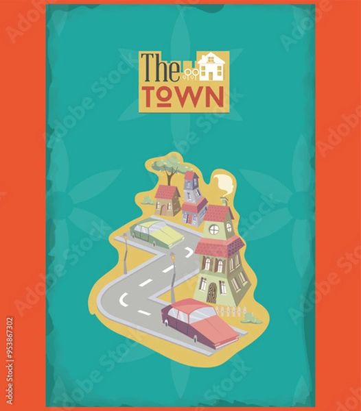 Obraz buildings vector design and illustration