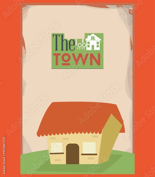 Obraz buildings vector design and illustration