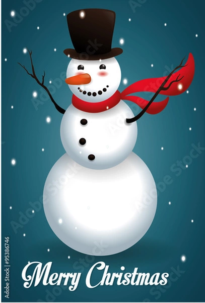 Obraz Merry Christmas design 