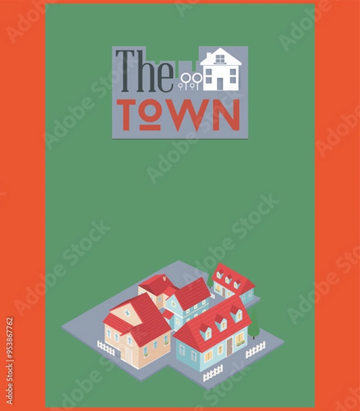 Obraz buildings vector design and illustration