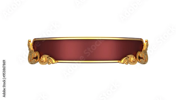 Fototapeta Khmer Art Lower third Frame