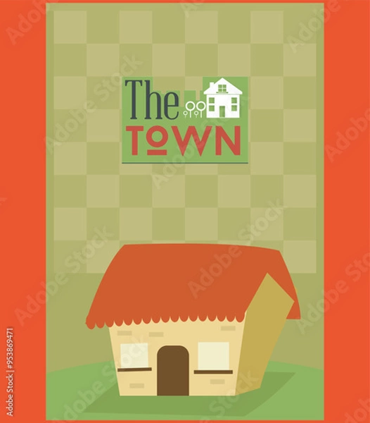 Obraz buildings vector design and illustration