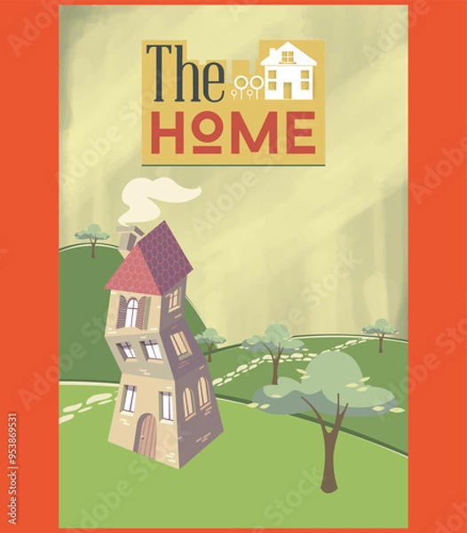 Obraz buildings vector design and illustration